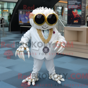 White Crab Cakes mascot...