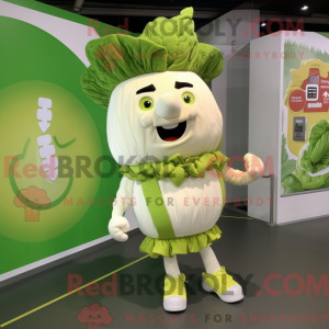 Cream Cabbage maskot...
