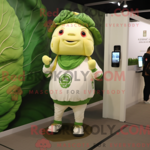 Cream Cabbage mascot...