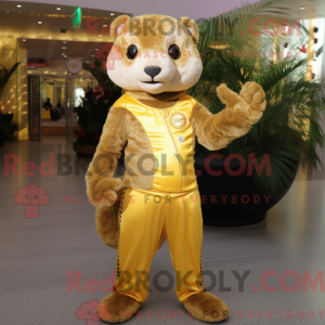 Gold Mongoose maskot...