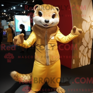 Gold Mongoose mascot...