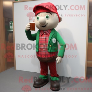 Red Green Beer mascot...
