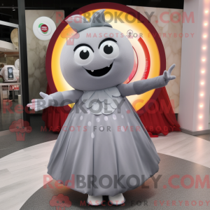 Grey Ice maskot kostume...