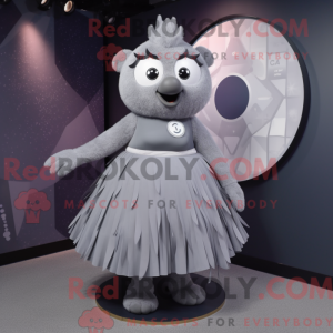 Grey Ice maskot kostume...