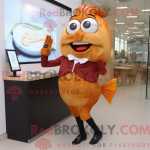 Rust Fish And Chips mascot...