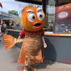 Rust Fish And Chips mascot...