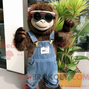 Sort dovendyr maskot...