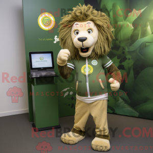 Maskotka Olive Lion jest...