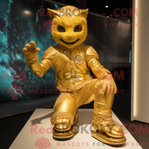 Gold Ice maskot...