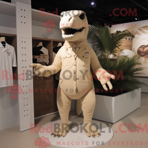 Disfraz de mascota T Rex...