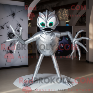 Silver Spider mascot...