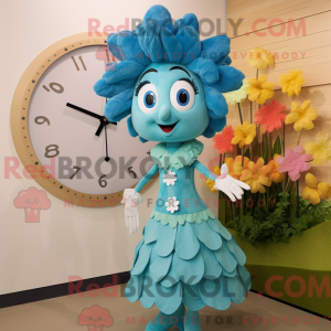 Disfraz de mascota Cyan...