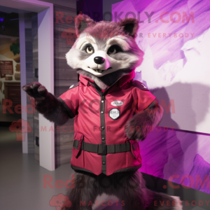Magenta Waschbär...