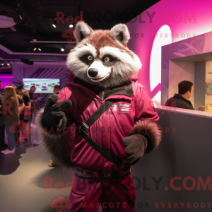 Magenta Waschbär...