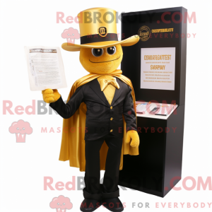 Gold Attorney mascot...