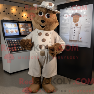 Tan Chocolates mascot...