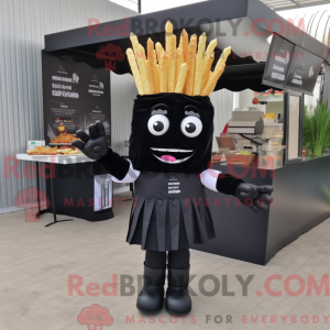 Costume mascotte de frites...