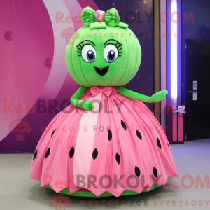 Pink Watermelon mascot...