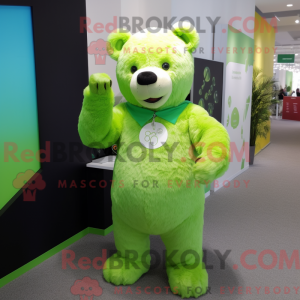 Lime Green Bear...