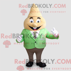 Maskotdraktfigurat Olive...