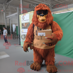 Rust Sasquatch Maskottchen...
