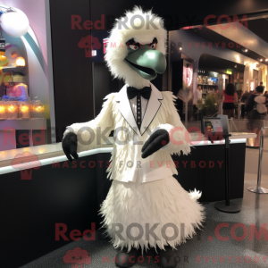 White Emu mascot costume...