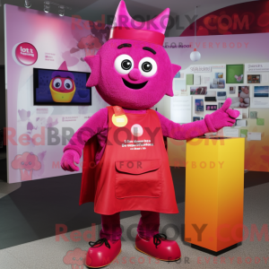 Magenta gulasch maskot...
