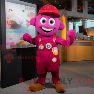 Magenta gulasch maskot...