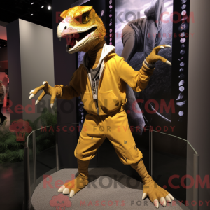 Gull Utahraptor maskot...