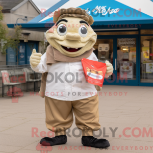 Fish And Chips mascot...