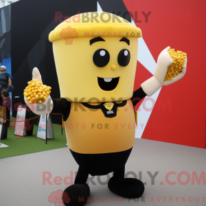 Yellow Pop Corn mascot...