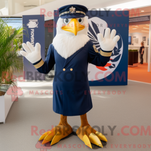 Navy Haast S Eagle maskot...