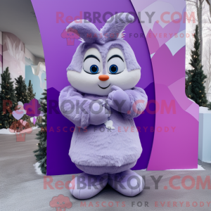 Lavender Heart Maskottchen...