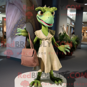 Olive Dimorphodon mascot...
