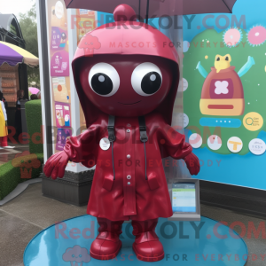Maroon Gumball Machine...