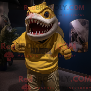 Gull Megalodon maskot...