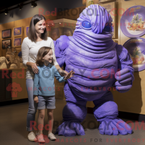 Lavender Trilobite mascot...