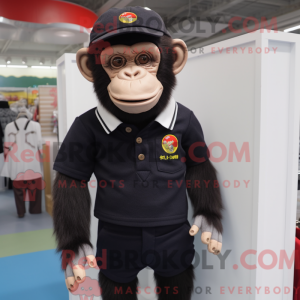 Chimpanzee mascot costume...