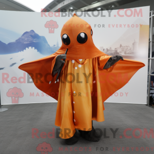 Rust Manta Ray maskot...