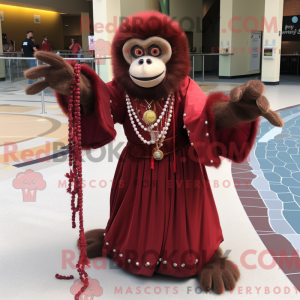 Maroon Capuchin Monkey...