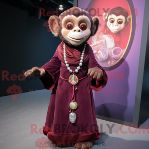 Maroon Capuchin Monkey...