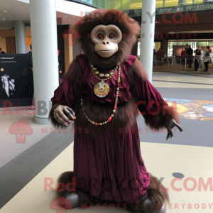 Maroon Capuchin Monkey...