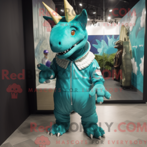 Turquoise Triceratops...