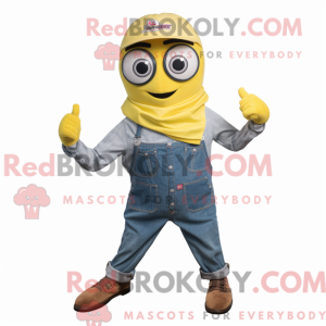 Yellow Momentum mascot...