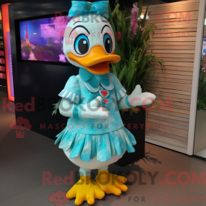 Máscara de pato turca kledd...