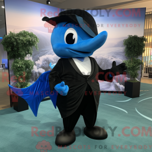 Blue Killer Whale mascot...