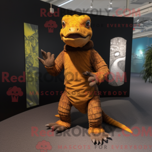 Rust Komodo Dragon mask...