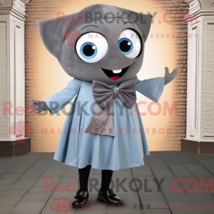Gray Ray mascot costume...