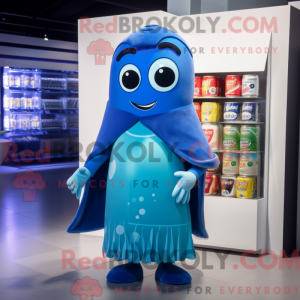 Blue Soda Can mascot...