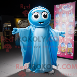 Blue Soda Can mascot...